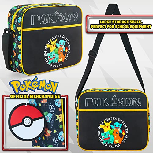 Pokemon Crossbody Bag Pikachu Messenger Bag Kids Backpack