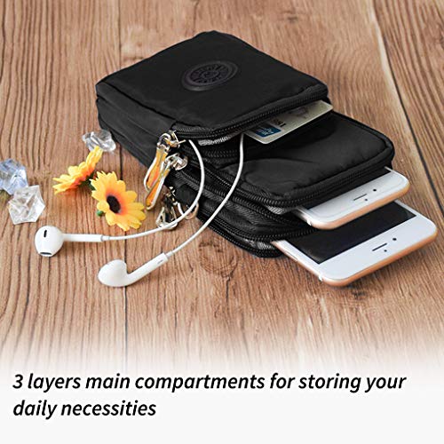 WITERY Waterproof Crossbody Phone Purse Handbags for Women