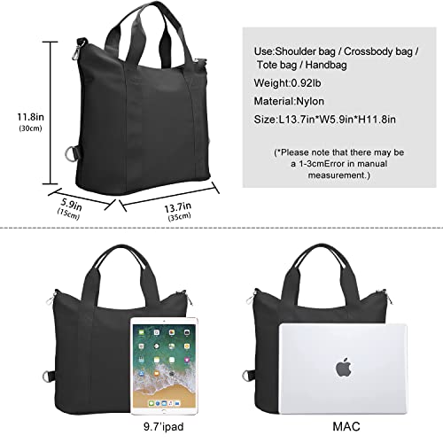 Stylish Black Designer Tote Bag for Women