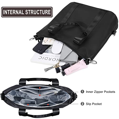 Stylish Black Designer Tote Bag for Women