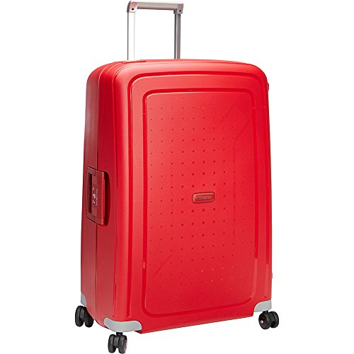 Samsonite S'Cure Crimson Red Large 28" Spinner Luggage