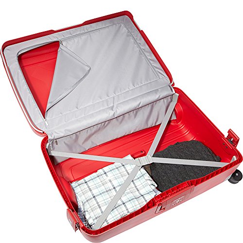 Samsonite S'Cure Crimson Red Large 28" Spinner Luggage