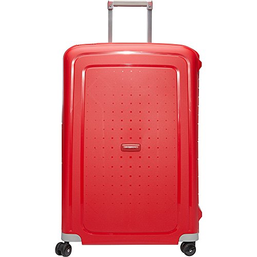 Samsonite S'Cure Crimson Red Large 28" Spinner Luggage