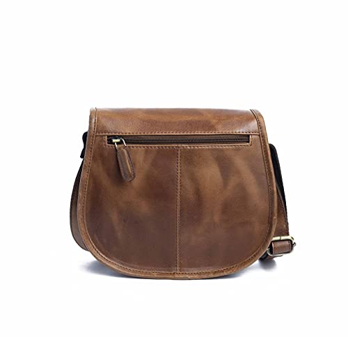 J. Wilson London Genuine Distressed Leather Shoulder Bag
