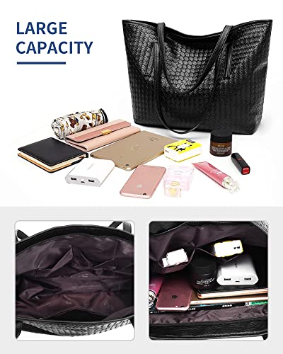 LIVACASA Women's Large Waterproof Tote Bag