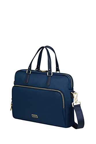 Midnight Blue Samsonite Designer Handbag Briefcases
