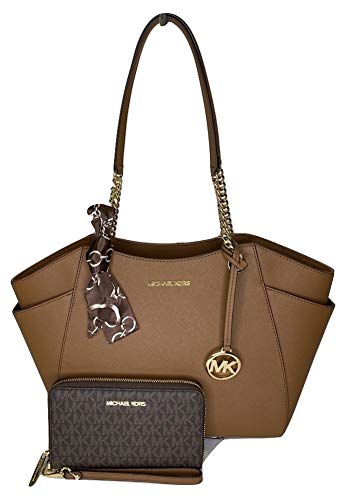 Michael Kors Jet Set Travel Tote with Wallet & Scarf