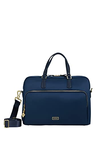 Midnight Blue Samsonite Designer Handbag Briefcases