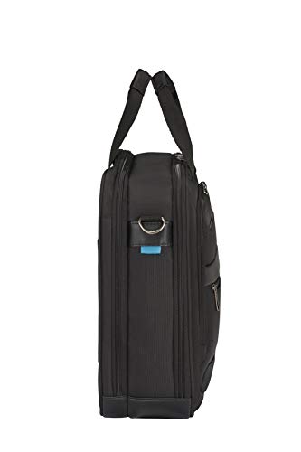 Elegant Samsonite Men's Black Laptop Briefcase 15.6