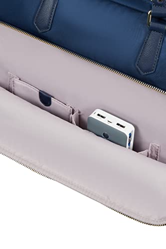 Midnight Blue Samsonite Designer Handbag Briefcases