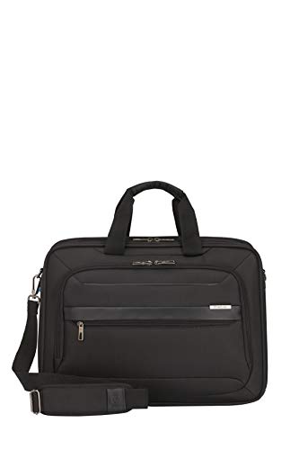 Elegant Samsonite Men's Black Laptop Briefcase 15.6