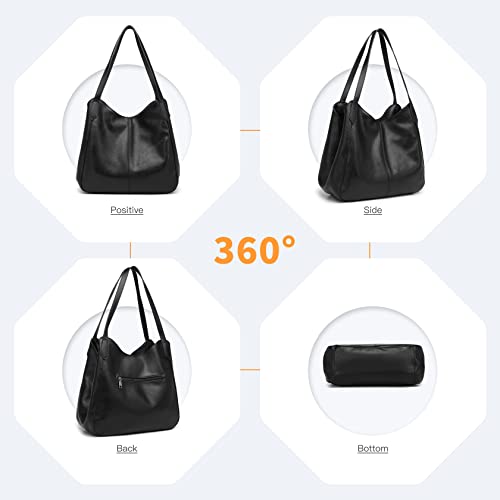 Miss Lulu Damen Schultertasche - Modische Designer Handtasche