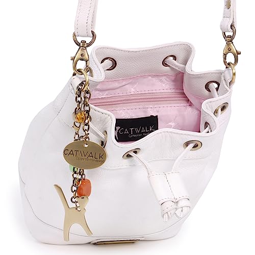 Catwalk Collection Handbags - Leder - Damen Umhängetasche - ROCHELLE