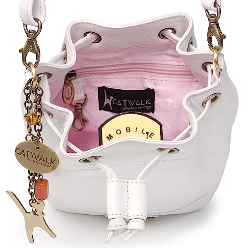 Catwalk Collection Handbags - Leder - Damen Umhängetasche - ROCHELLE