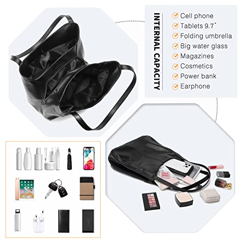 Miss Lulu Damen Schultertasche - Modische Designer Handtasche