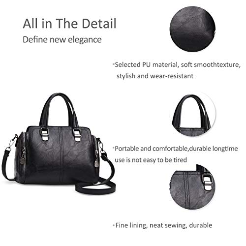 Designer Retro Handtaschen für Damen in Schwarz