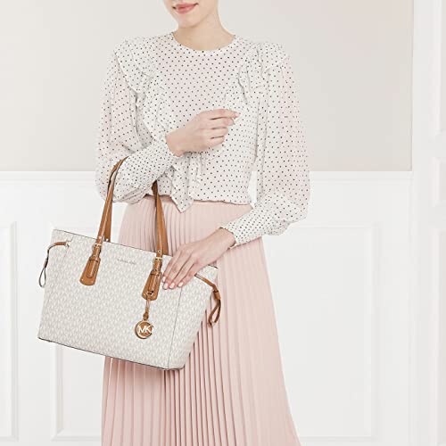 Michael Kors Women Voyager Bag in Vanilla