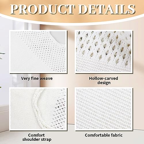 Boho Knitted Mesh Tote: Women's Cotton Beach Bag