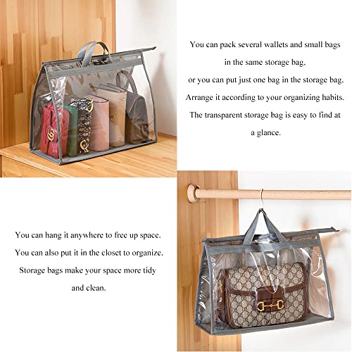Designer Handbag Dust Bags - Clear Purse Storage