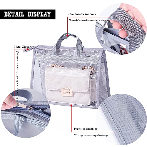 Designer Handbag Dust Bags - Clear Purse Storage
