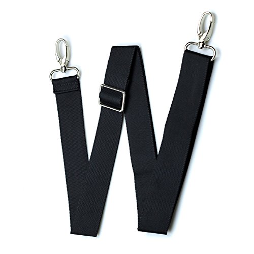 Hibate Schwarz Designer Handtaschen Schulterriemen 3.8cm Breit