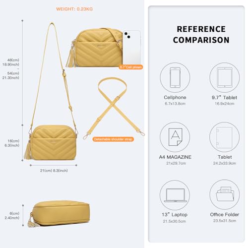 Miss Lulu V-Shaped Knitted Texture Designer Crossbody Bag