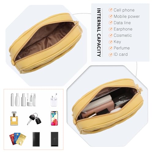 Miss Lulu V-Shaped Knitted Texture Designer Crossbody Bag