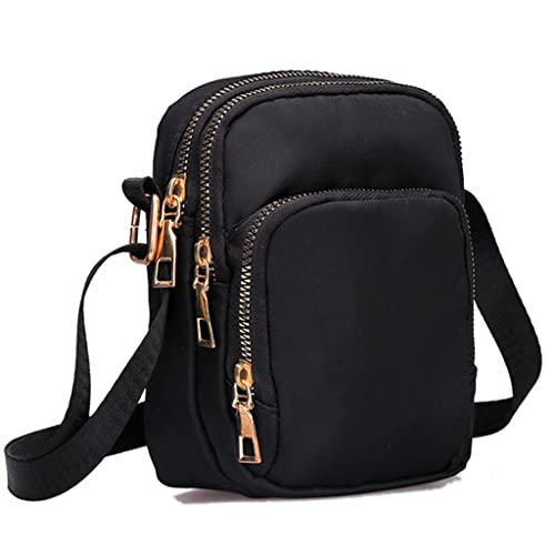 ESSYIOO Women's Crossbody Phone Bag - Black