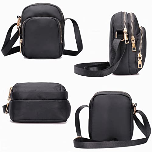 ESSYIOO Women's Crossbody Phone Bag - Black