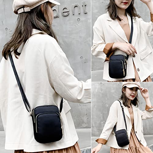 ESSYIOO Women's Crossbody Phone Bag - Black