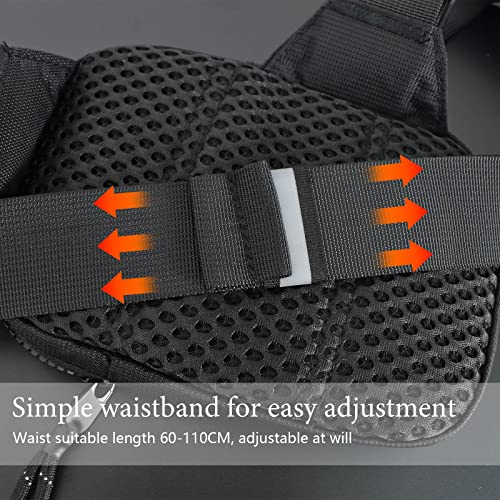 Designer Black Shoulder Backpack, Sling Bag