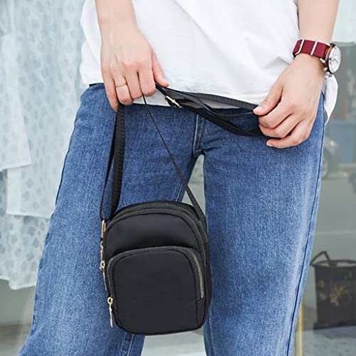 ESSYIOO Women's Crossbody Phone Bag - Black
