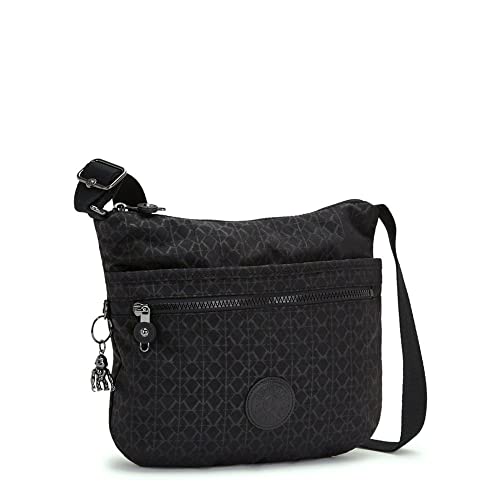 Kipling ARTO Signature Embroidered Crossbody Handbag