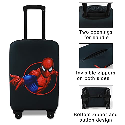 Boys Black Designer Bag Cover for Suitcases