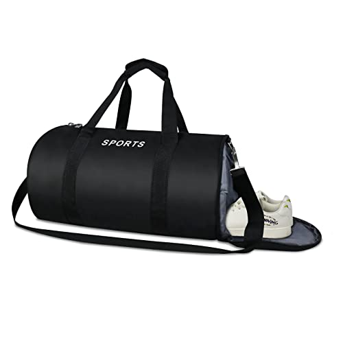 Designer Duffle Bag with Shoe Compartment - Medium Size