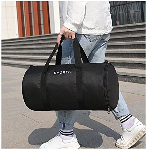 Designer Duffle Bag with Shoe Compartment - Medium Size