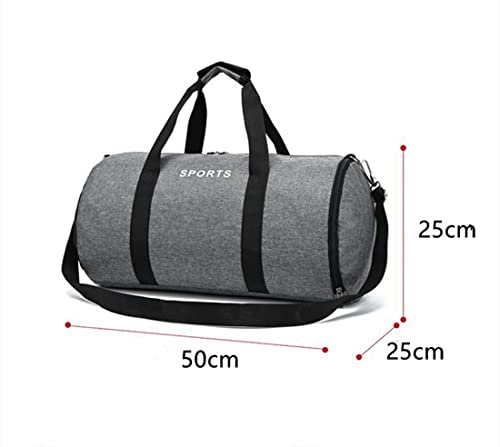Designer Duffle Bag with Shoe Compartment - Medium Size