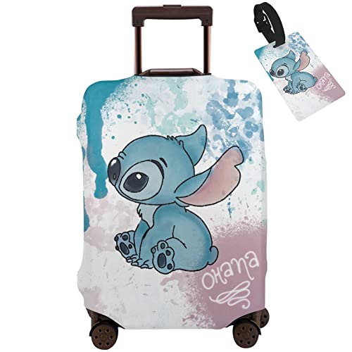 ISUNIET Washable Elastic Luggage Cover: Cute 18 Small