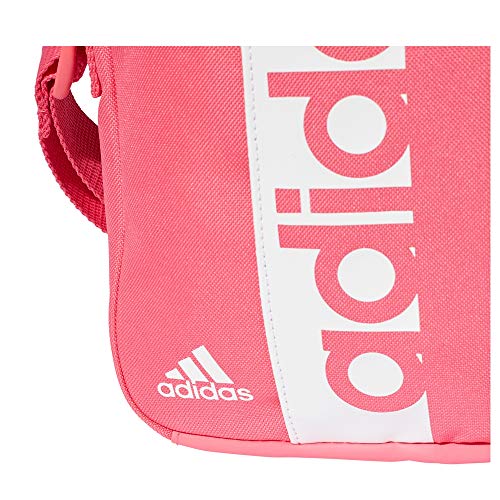 Real Pink adidas Unisex Organizer Shoulder Bag 15x21x5cm