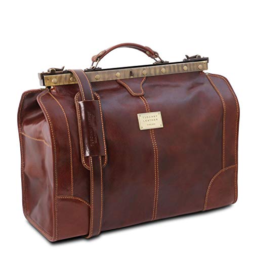 Tuscany Leather Madrid Small Leather Bag - Brown