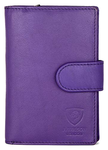 J. Wilson London Designer Violet Women's Wallet