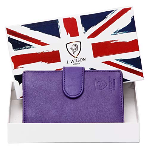 J. Wilson London Designer Violet Women's Wallet
