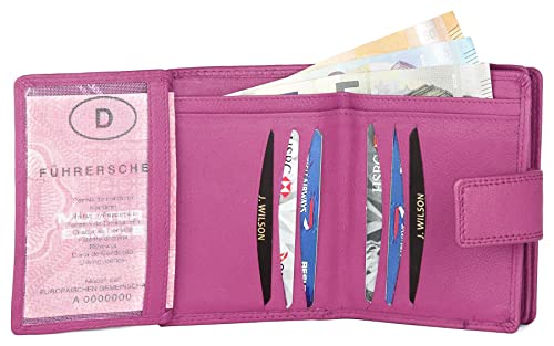 Designer Damen Geldbörse mit RFID-Schutz und Geschenkverpackung