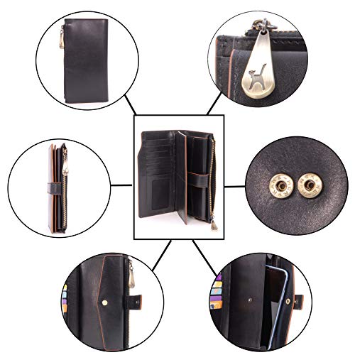Designer Handbag - Catwalk Collection Leder - Schwarz