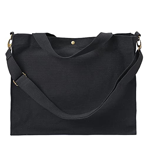 Extra Large Designer Canvas Shoulder Crossbody Bag