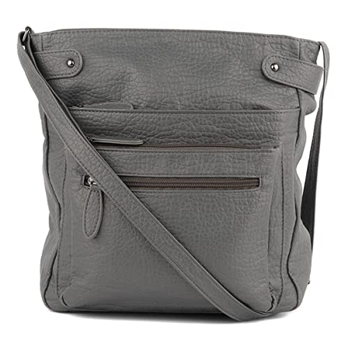 Lilley Grey Cross Body Designer Bag - Size 1