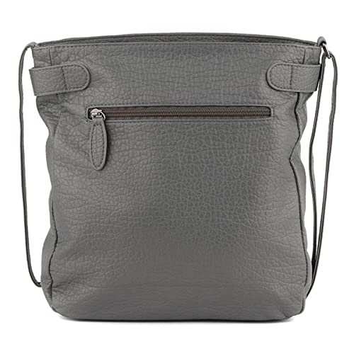 Lilley Grey Cross Body Designer Bag - Size 1