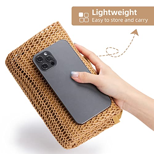 KALIDI Mesh Beach Tote: Large Designer Shoulder Bag