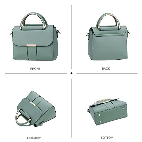 NICOLE & DORIS Arched Handle Crossbody Bag for Girls