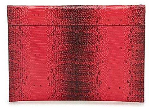 Michael Kors Barbara Envelope Clutch in Ultra Pink